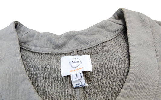 River Island Essentialism 1974 Khaki Casual Shirt Size XL Men's