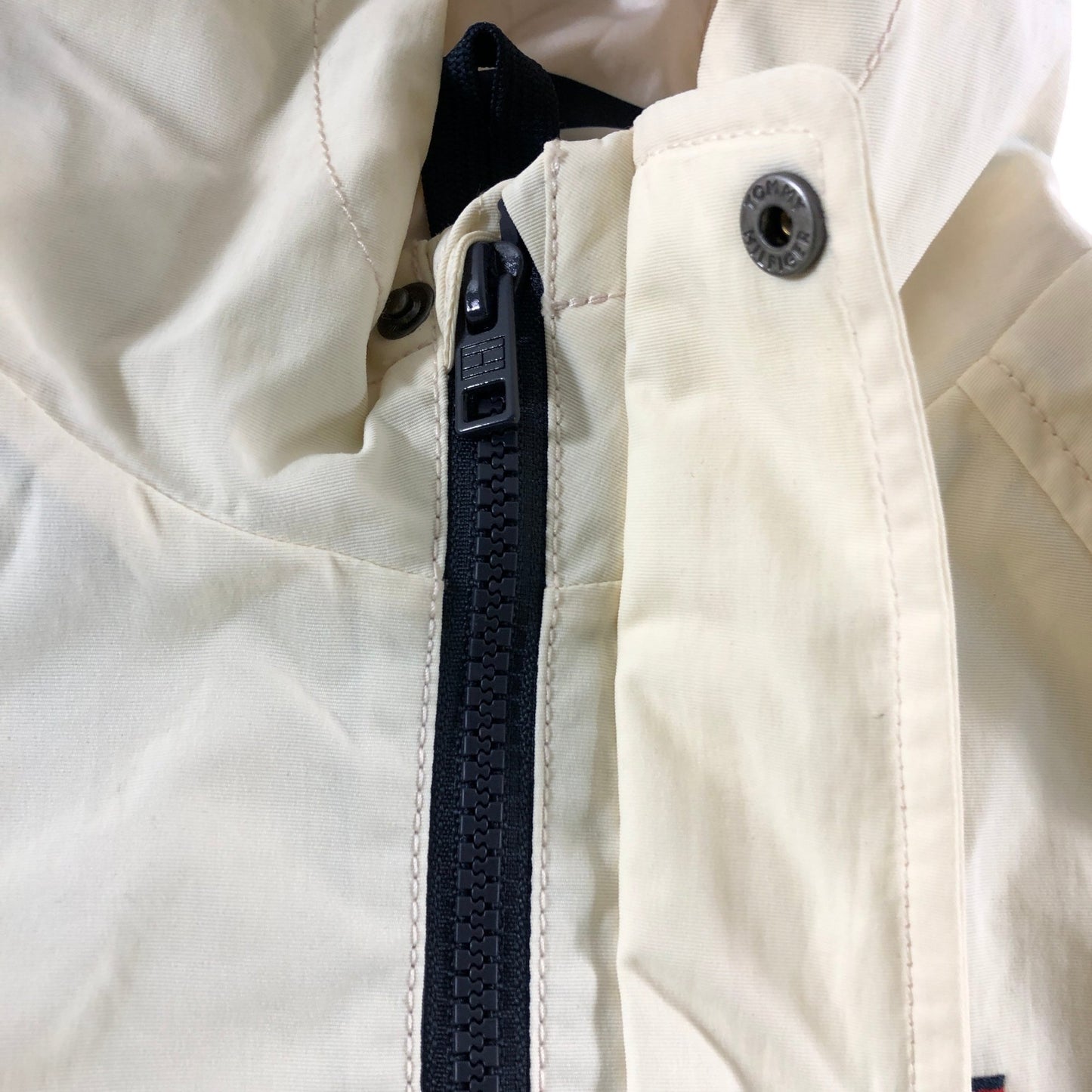 Tommy Hilfiger Boys White Lightweight Parka - Age 8