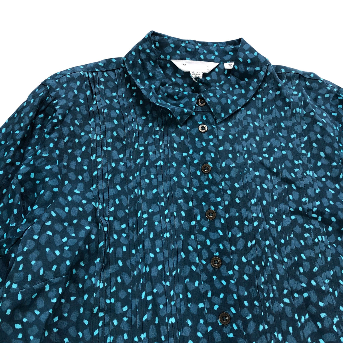 Georgie Shirt Tunic Dress UK12R Women's Blue