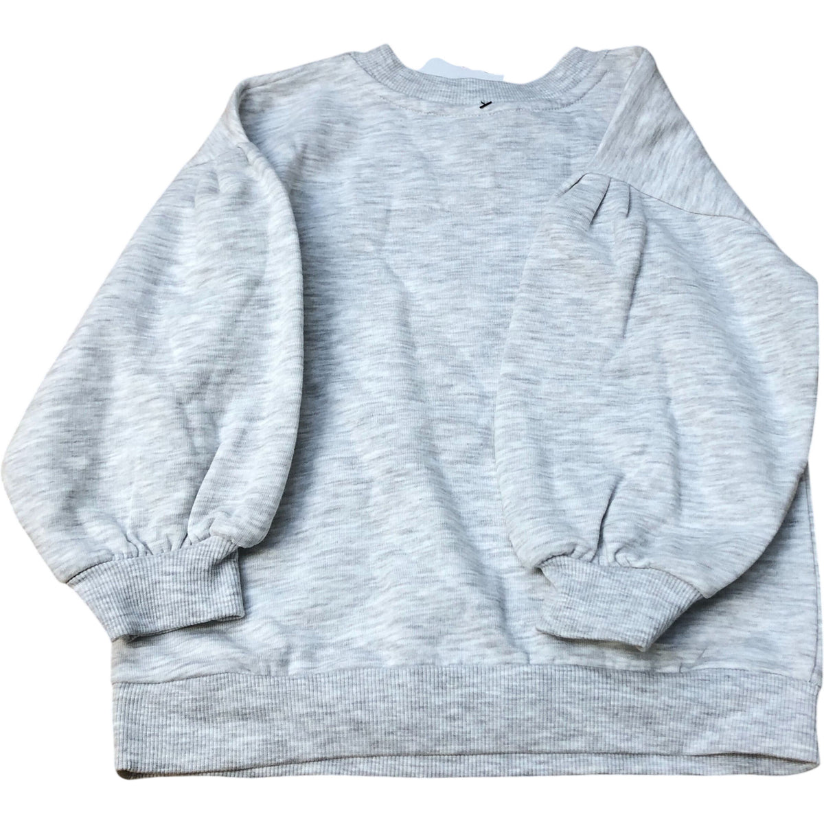 River Island Baby Sweatshirt 2-3 Years Girls Grey Camo Bear Design Pullover