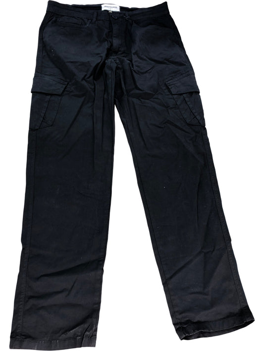 AVANT GARDE Harvers 2PK Cargo Pants Size 34 Men's Black Cotton Stretch Trousers