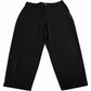 River Island Black Leather Look Wide Leg Trousers UK18