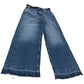 River Island Mid Rise Soft Wide Leg Jeans Women's