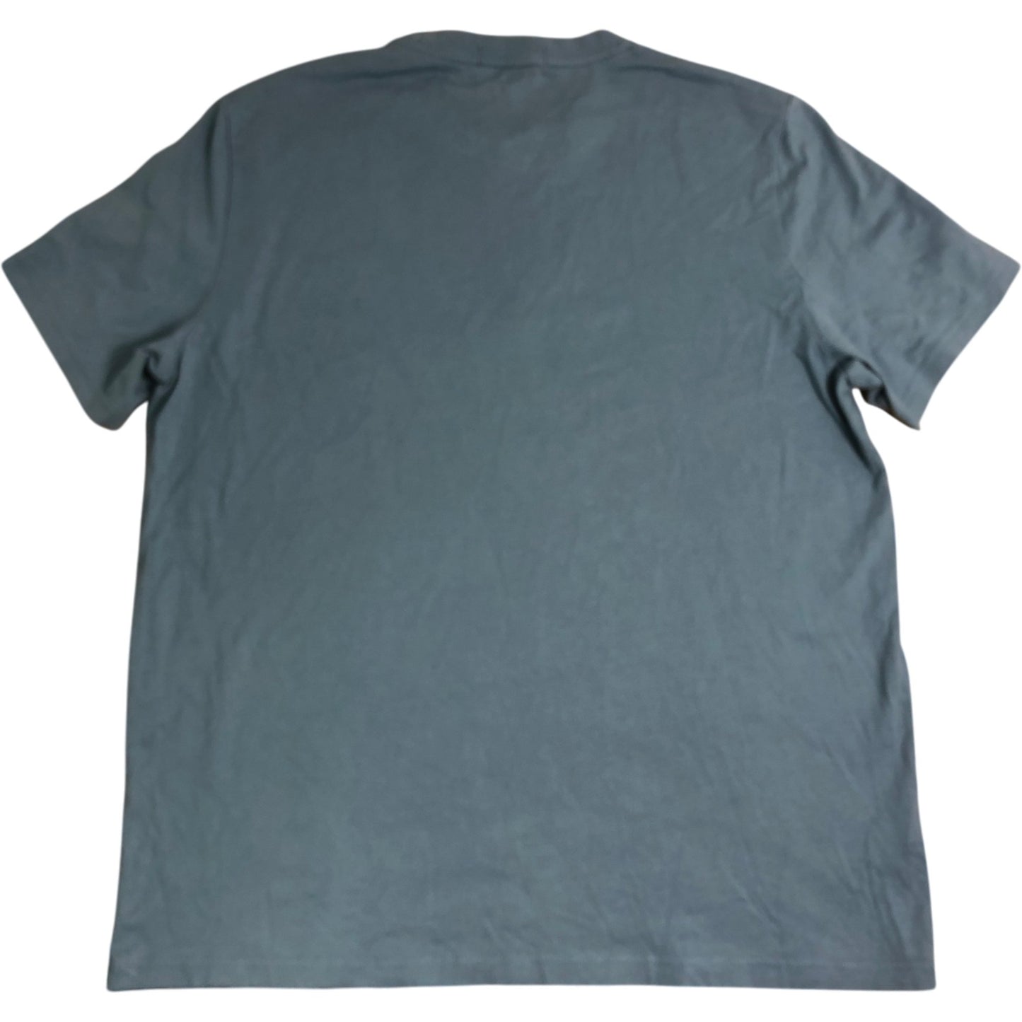 Fred Perry XL T-Shirt Men's Short Sleeve Cotton Blue Logo Tee Shirt