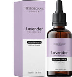 HERBORGANIC Lavender Fragrance Oil 100ml Premium Grade 100 Percent Pure Organic