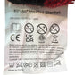 Electric Blanket 60x50 Heated Tiazhan0925 Comfortable Sleeping Warm Home