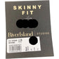 River Island Skinny Fit Men's Black Cargo Trousers Denim