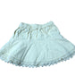 Girls Skirt Floral Lace Trim Yellow Cotton Summer Casual 11-12 Years