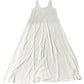 Women's Casual Cream Maxi Dress Size 12 Cream Sleeveless