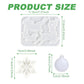 Cake Decorating Silicone Mould Set Snowflake & Reindeer Design