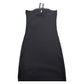 River Island Bow Detail Bodycon Dress UK10 Women's Black Sleeveless Elegant