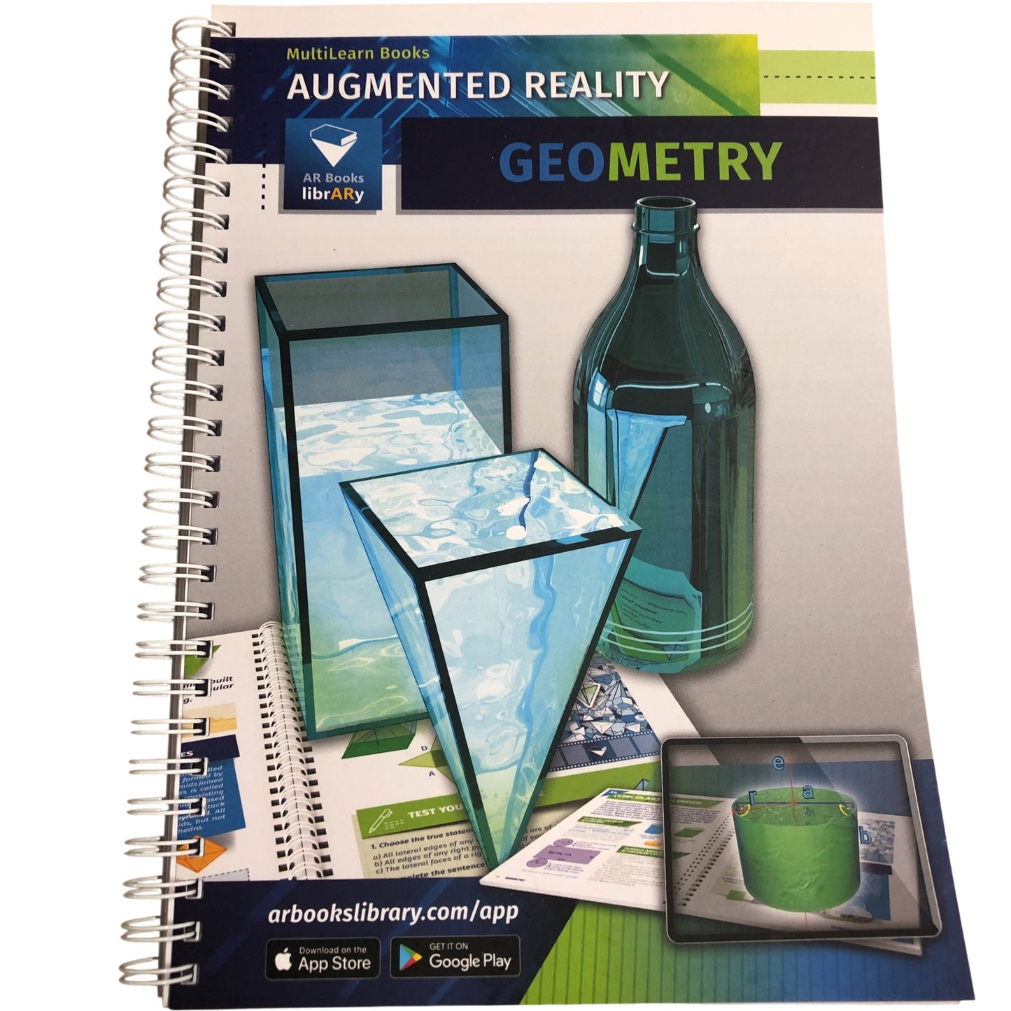 MultiLearn Augmented Reality Geometry Interactive Educational Book AR Experience
