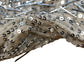 Sequin V Neck Dress Women's Long Sleeve Party Outfit UK12