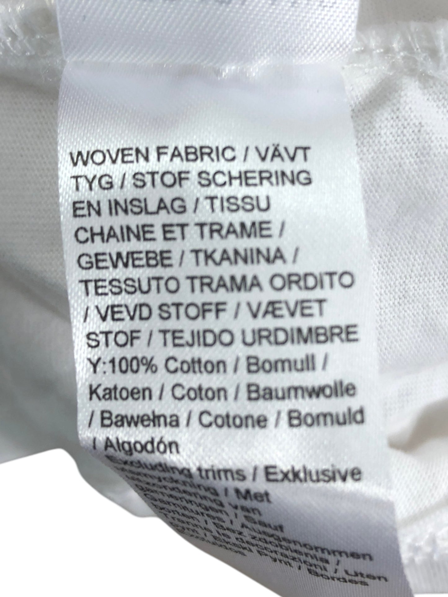 River Island Mini Girls White Bow Print Top Size 12-18 Months Cotton