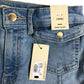 River Island Capri Jeans UK12 Girls Denim Light Wash Cropped Style