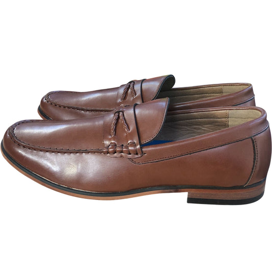 Peter Werth Hale Loafer Tan Leather Slip On Shoes Men's Size 9
