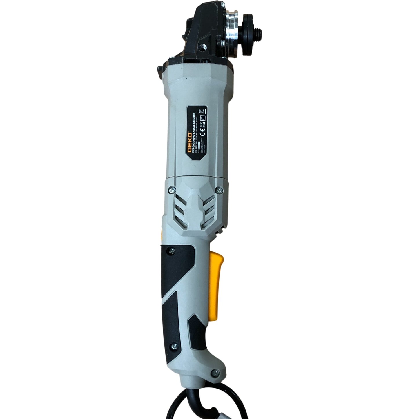 DEKO DKPGAGD090C4 115MM 900W Angle Grinder 12000RPM Power Tool
