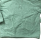 Petit Tigre Baby Outfit Set 0-3 Months Green Waffle Knit Top And Pants