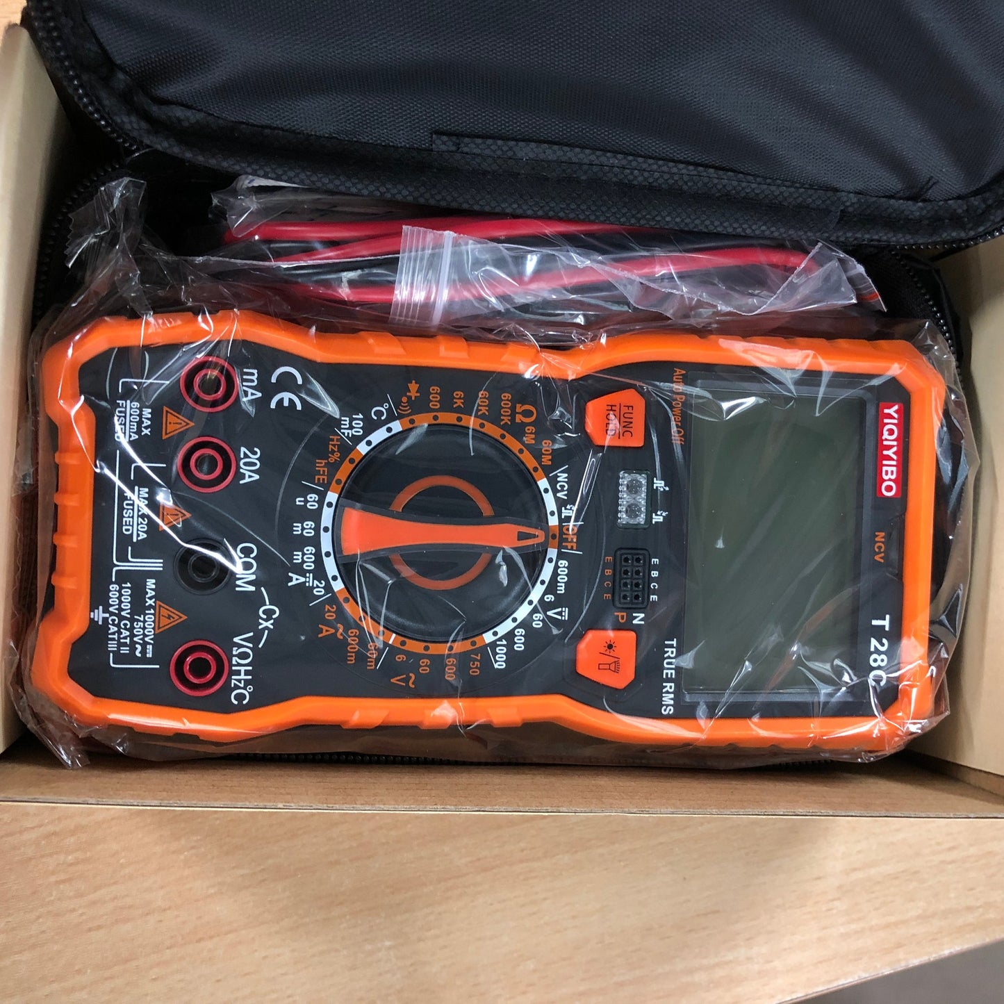 YIQIYIBO T28C Digital Multimeter TRMS Auto Range True RMS Measurement Tool