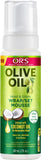 ORS Olive Oil Hold And Shine Wrap Set Mousse 207ml Tames Frizz Coconut Oil