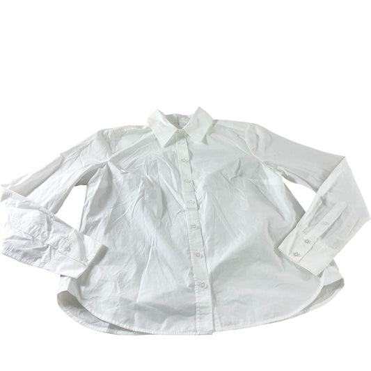 Boden White Long Sleeve Shirt - Size 12