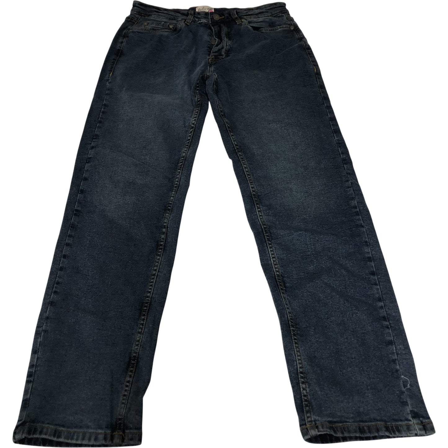 Onfire Jeans W30 L32 Men's Classic Fit Denim Stretch Dark Wash Trousers