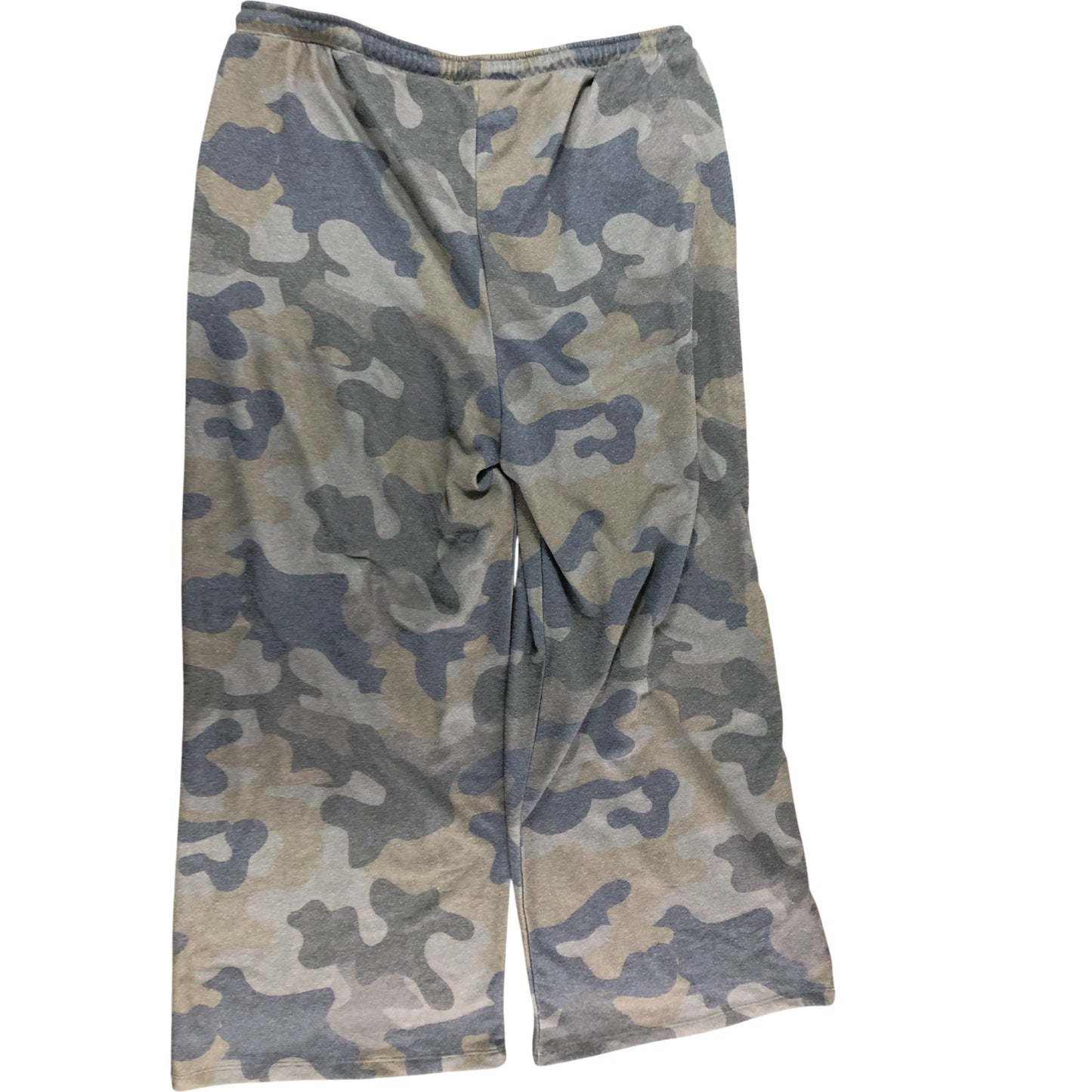 River Island Studios Camo Lounge Trousers LGE Relaxed Fit Men Grey Green
