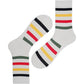 The Socks Company Women's 5 Pack Colourful Crew Socks Size UK 3.5-7