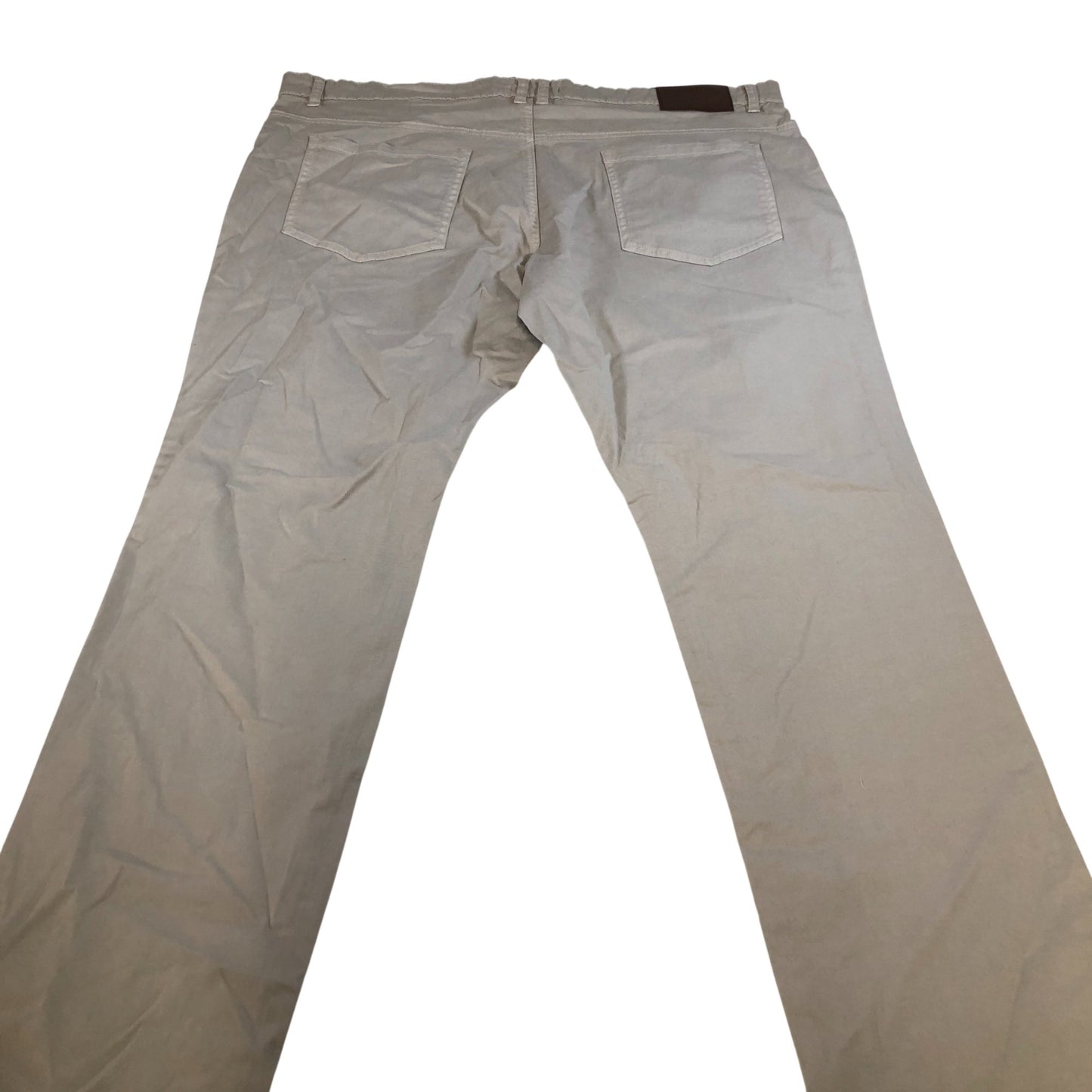 French Connection Casual Chinos Men's Beige Comfortable Cotton Trousers 30W 31L