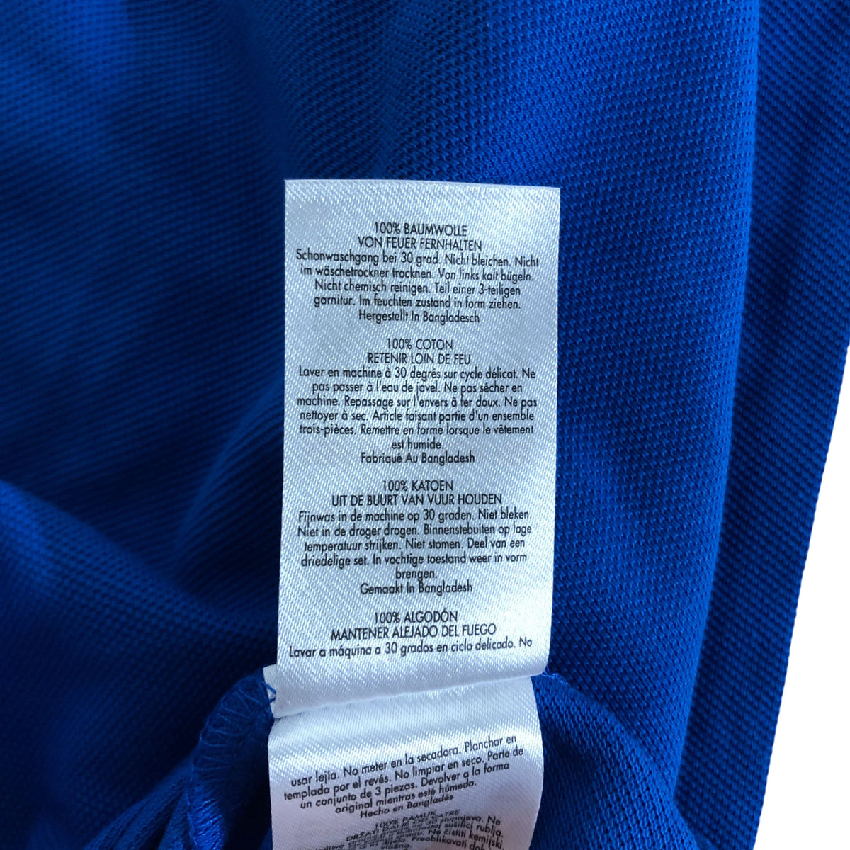 Crew Clothing Blue Kids Polo Shirt Size 10-11 Years Short Sleeve Casual Wear