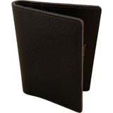 SARTORIAL Brown Leather Wallet Men's Slim Compact Design RFID Protection