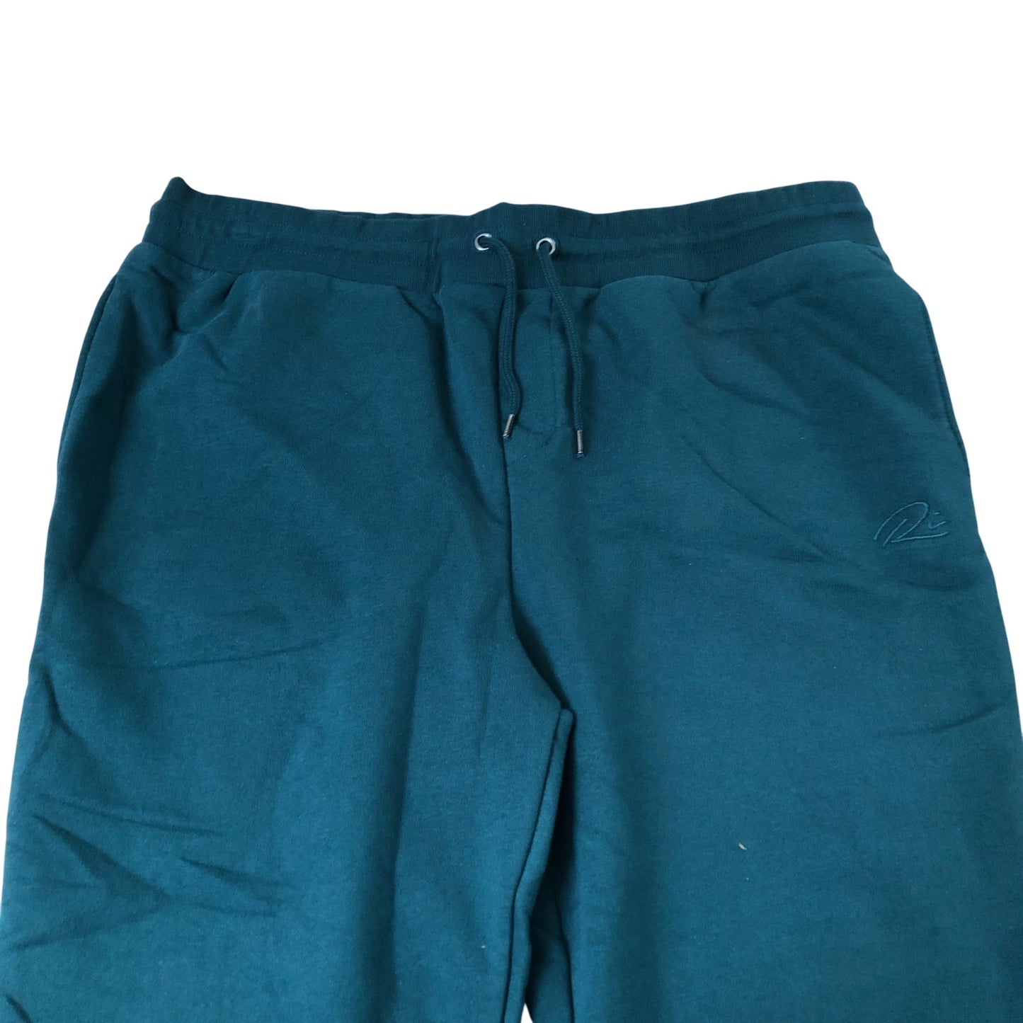 River Island Joggers Men's Stylish Comfortable Cotton Blend Dark Green 4XL