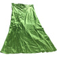 River Island Green Maxi Skirt UK14 Women's Viscose Tie Waist