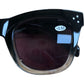 Occi Chiari C3 Cat Eye Black Hombre Reading Sunglasses +3.50 Magnification