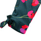 Dancing Leopard UK10 Women's Floral Long Sleeve Shirt Dress Green