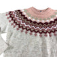 Sweater UK12 Women's Colourful Patterned Knit Jumper Long Sleeves