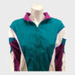 Green and Purple Wind Breaker Jacket