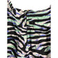 River Island Girls Zebra Print Playsuit UK 12 Years Green Black Animal Print
