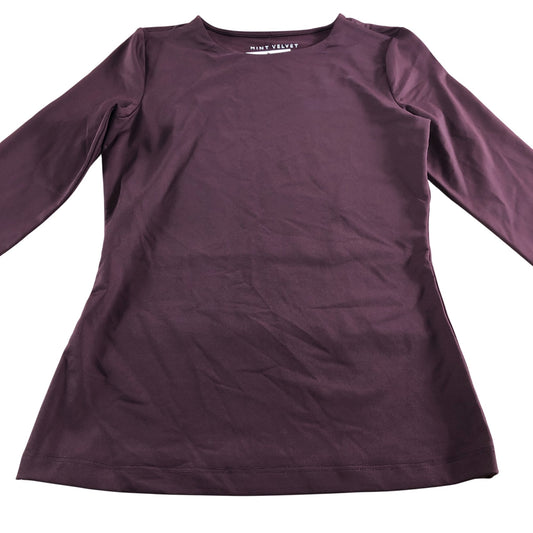 Branded Burgundy Layering Top - Size 6