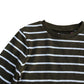 Kids Long Sleeve Khaki & White Striped Top 5-6 Years