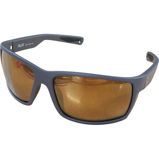 Torege Sports Polarized Sunglasses Grey and Copper Silver Lens Men Women