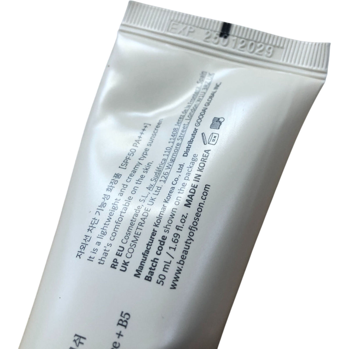 Beauty of Joseon Relief Sun Aqua-Fresh Rice B5 SPF50 PA++++ 50ml