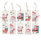 Eco Friendly Biodegradable Gift Tags Ho Ho Ho Pack of 20 Stylish Holiday Tags