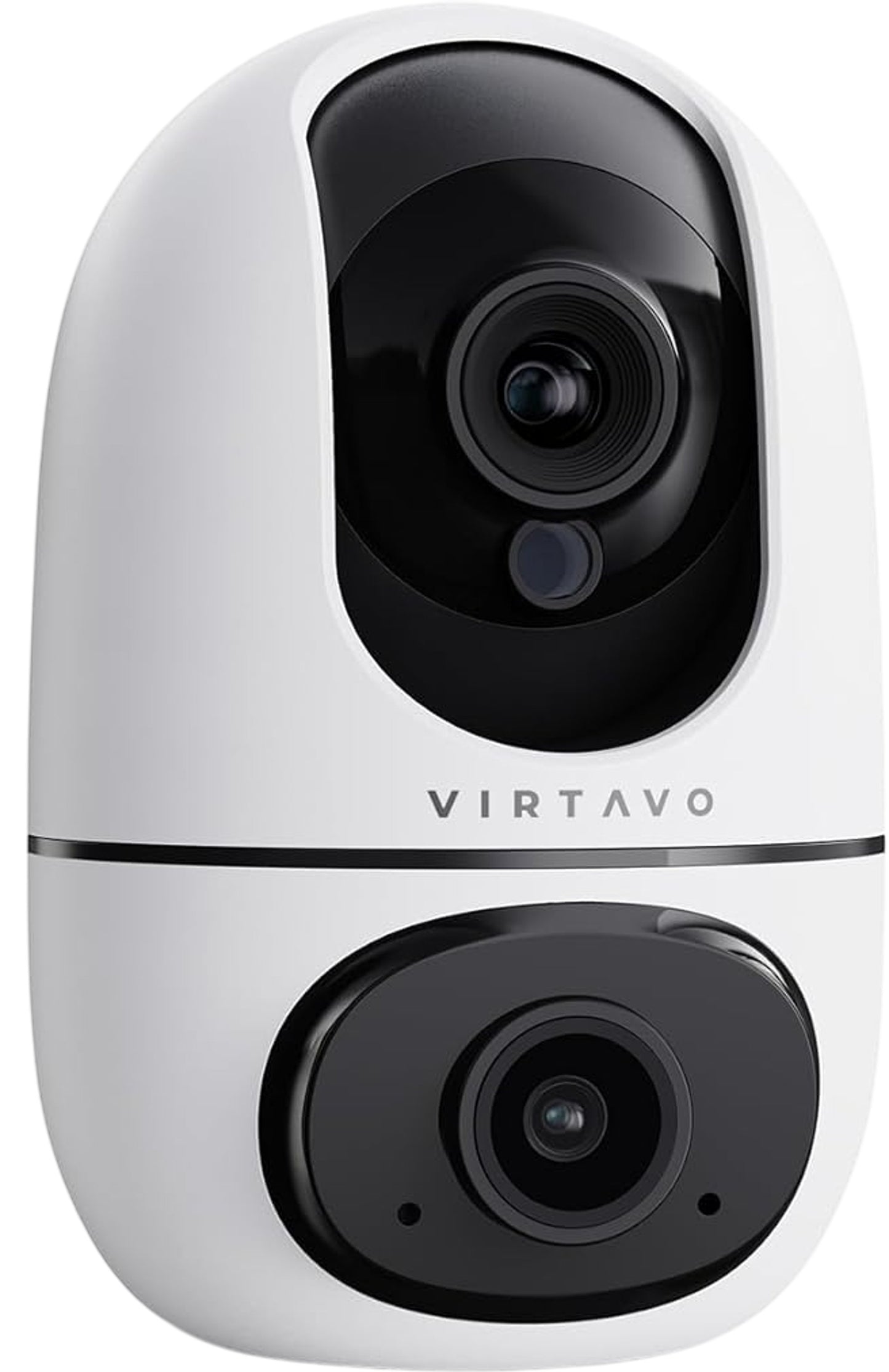 VIRTAVO EggSentry 24/7 Recording Minor Dual Lens Indoor Security Camera