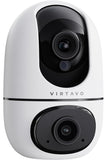 VIRTAVO EggSentry 24/7 Recording Minor Dual Lens Indoor Security Camera