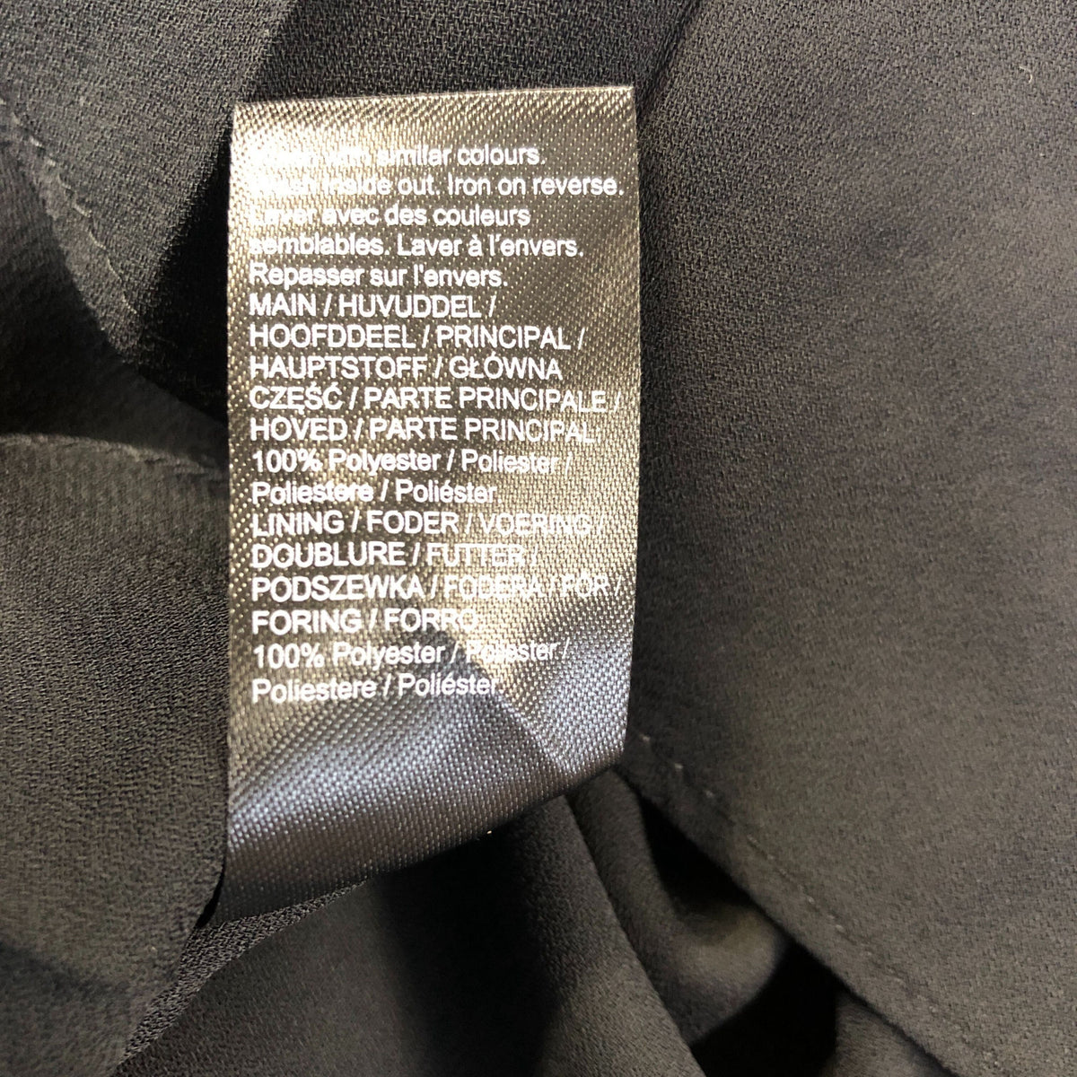 River Island Studio Black Sheer Overlay Ruffle Blouse