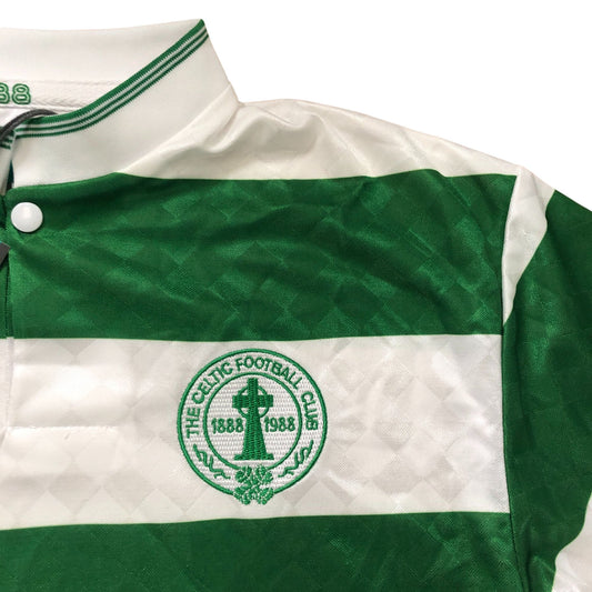 Celtic Football Club 1988 Centenary Retro Jersey Green Size M New With Tags