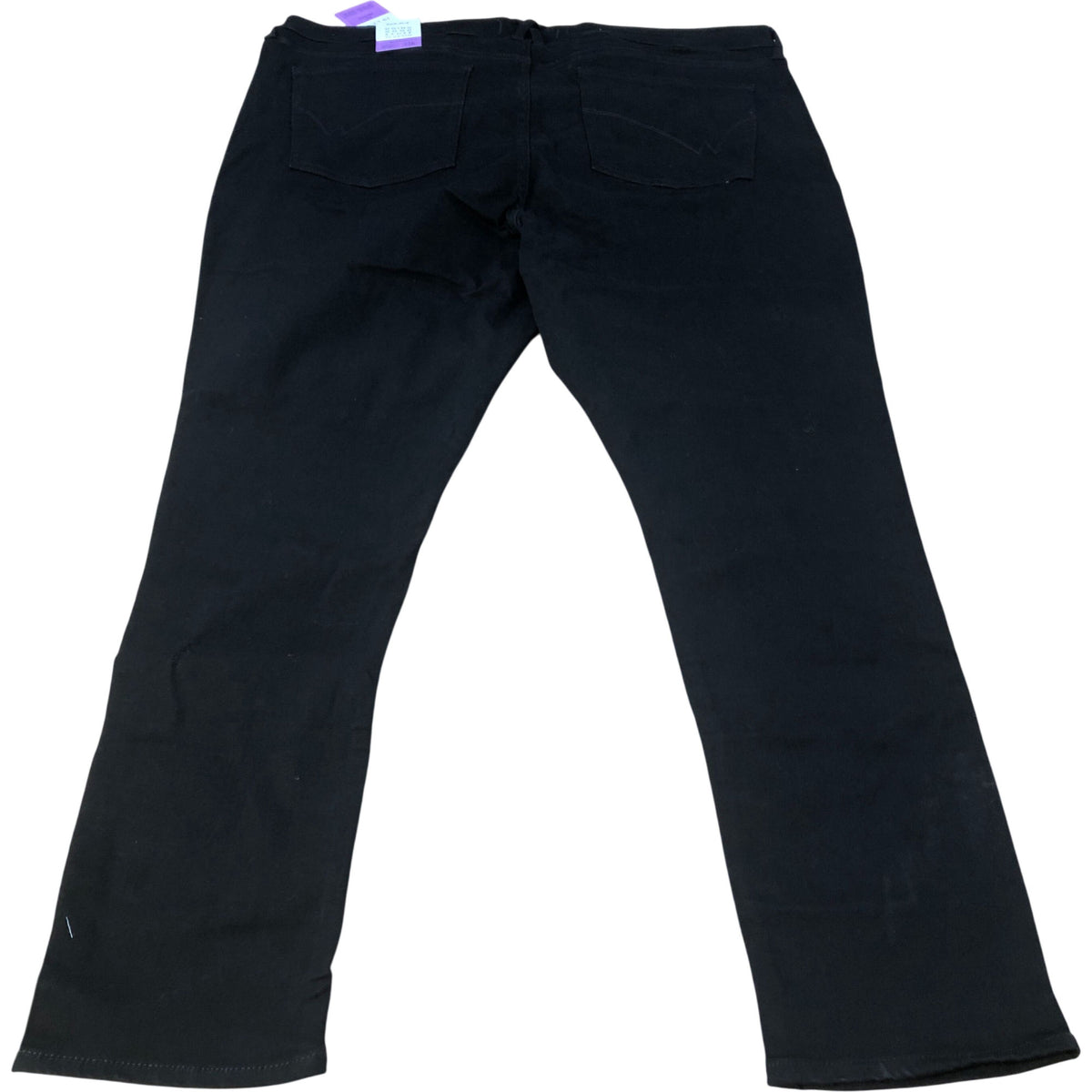 Black Skinny Fit Jeans Women's Stretch Casual Trousers UK22 Regular