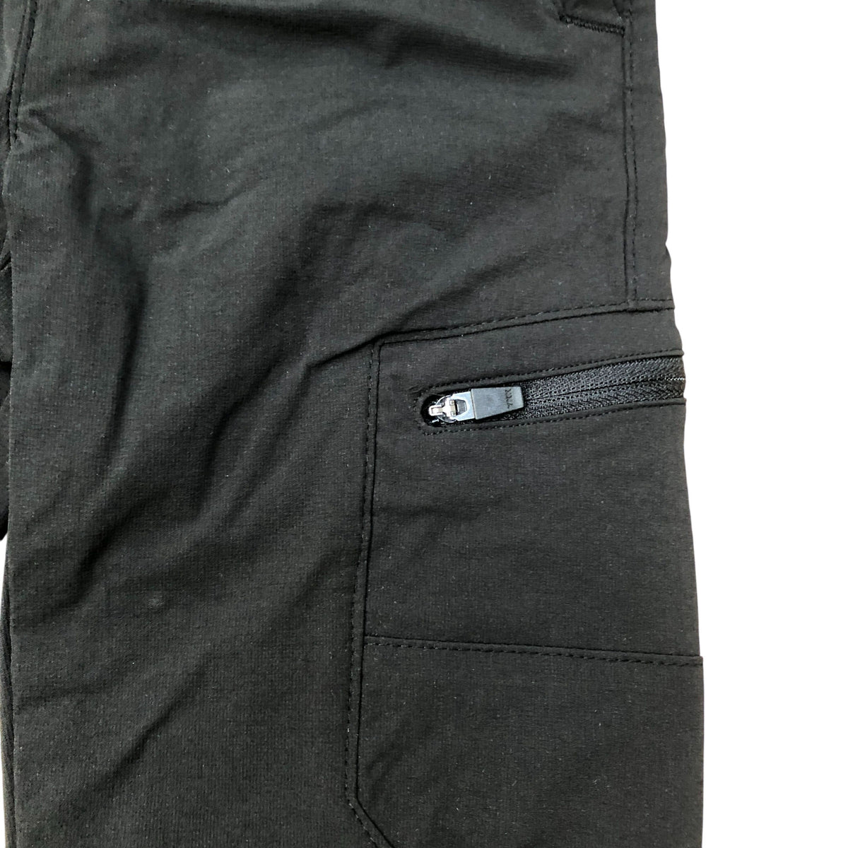 Cargo Trousers Age 7 Bungee Cord Black Lightweight Joggers