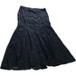 River Island Flared Lace Skirt UK14 Women's Black
